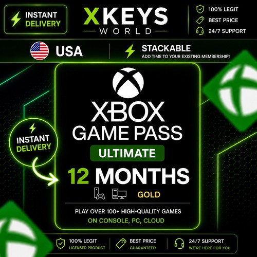 Microsoft xbox game - microsoft, pass