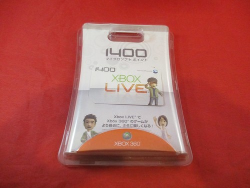 1400 points xbox live - 1400,