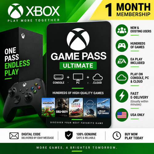 Xbox game pass - pass, 1